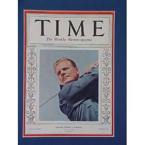  Golfer Johnny Goodman Beat Bobby Jones June 6 1938 Time 