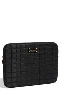kate spade new york signature spade quilted laptop sleeve (13 Inch 