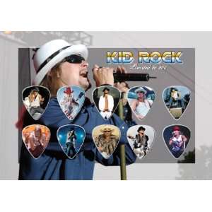 Kid Rock Guitar Pick Display Limited 200 Only