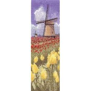  Tulip Fields Cross Stitch Kit Arts, Crafts & Sewing