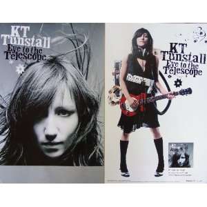 KT Tunstall   Eye To The Telescope   Two Sided Poster   New   Rare