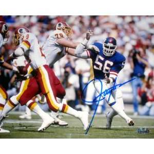 Lawrence Taylor New York Giants   vs. Redskins   16x20 Autographed 