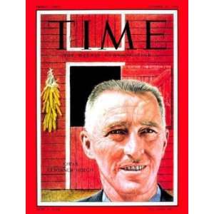  Governor Leo Hoegh / TIME Cover October 22, 1956, Art 