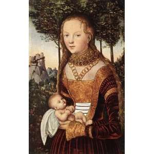 Hand Made Oil Reproduction   Lucas Cranach the Elder   40 x 64 inches 