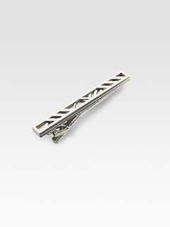 Burberry   Check Panel Tie Bar