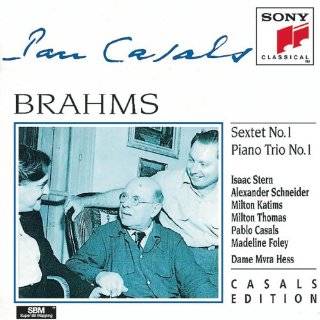Johannes Brahms Sextet No. 1 / Piano Trio No. 1 by Myra Hess 