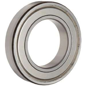  214KDD Ball Bearing, Double Shielded, No Snap Ring, Metric, 70 mm ID 