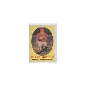  1958 Topps #127   Ollie Matson Sports Collectibles