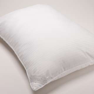   is our finest down filled pillow features 370 thread count batiste