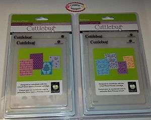 Cuttlebug Embossing Folders   embellishment, scrapbooking, paper 