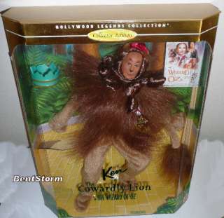 12 WIZARD OF OZ KEN as COWARDLY LION BARBIE Doll NEW  