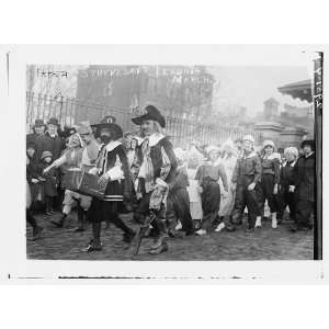 Peter Stuyvesant   leading march