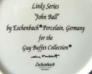 Eschenbach Guy Buffet Signed SALAD PLATE John Ball EUC  