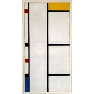 FRAMED oil paintings   Piet Mondrian   24 x 44 inches   Composition 3