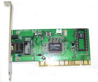 Link DFE 530TX+ E1 PCI Ethernet Network Card 10/100  