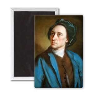 Alexander Pope, c.1739 84 (pastel on paper)    3x2 inch Fridge 