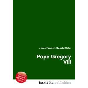  Pope Gregory VIII Ronald Cohn Jesse Russell Books
