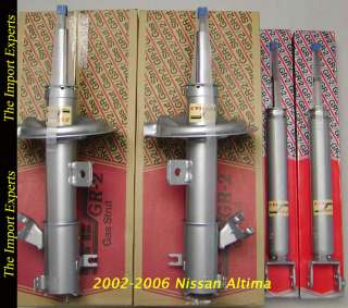 KYB Shocks Strut 2002 2006 Nissan Altima  