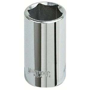 Armstrong 10 014 1/4 Inch Drive 6 Point Standard Socket, 7/16 Inch 