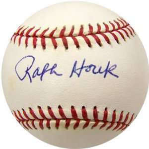 Ralph Houk Autographed New York Yankees Baseball