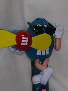 BLUE M&M CANDY FAN BATTERY OPERATED (INCLUDED) NEW  