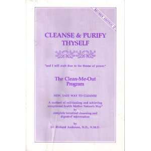   Clean Me Out Program New Easy Way to Cleanse Richard Anderson Books