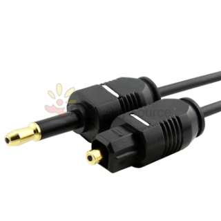 12 Ft Digital Optical TosLink to Mini Audio Cable NEW  