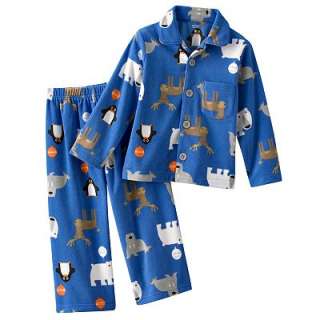 Carters® Winter Animal Fleece Pajama Set