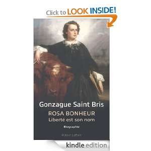 Rosa Bonheur (French Edition) Gonzague SAINT BRIS  Kindle 
