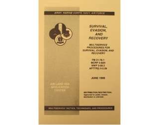 US ARMY SURVIVAL, EVASION & RECOVERY FIELD MANUAL BOOK