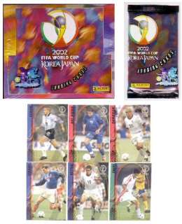 Panini 2002 WORLD CUP Soccer Cards Box, Sealed Scarce  
