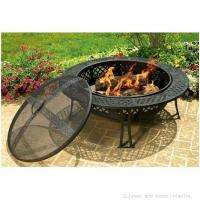 39 Steel Table Outdoor Fire Pit Fireplace FB8008  