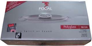 FOCAL 165CVX NEW POLYGLASS 6.5 SPEAKERS 165 CVX CLEAN  