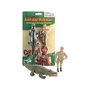 Steve Irwin Australian Walkabout Figure 2 Pack Toys 