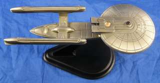 Franklin Mint Star Trek Excelsior NCC 2000 Pewter Ship  