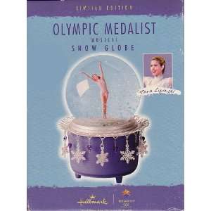    Olympic Medalist Musical Snow Globe Tara Lipinski