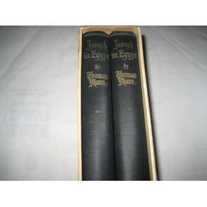  Joseph In Egypt Volumes 1 & 2 Thomas Mann Books
