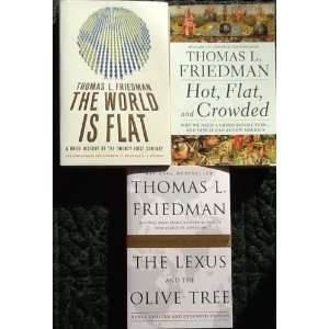   the Olive Tree (3 Book Set by Thomas Friedman) Thomas Friedman Books