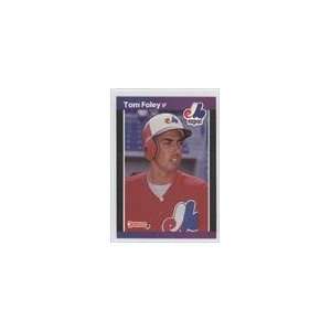  1989 Donruss #342   Tom Foley Sports Collectibles