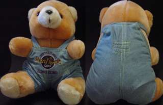 Hard Rock HONG KONG Save The Planet TEDDY BEAR Plush  