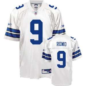  Tony Romo #9 Dallas Cowboys Replica NFL Jersey White Size 