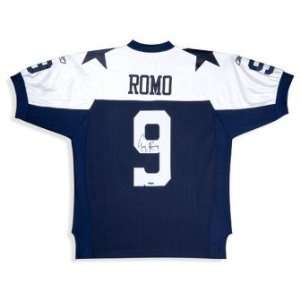 Tony Romo Signed Cowboys Alternate Jersey UDA