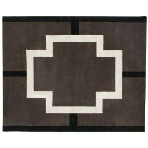 Ty Pennington White Cross Hand Tufted Wool Rug 8 X 10 by Howard 