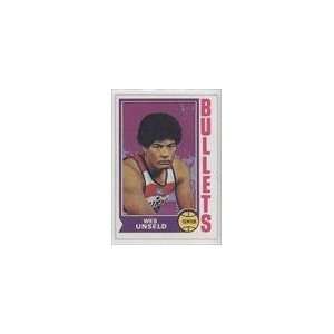  1974 75 Topps #121   Wes Unseld Sports Collectibles