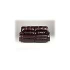   OUT REDWOOD LEATHER Blend Reclining Sofa w/GLIDING Love   HOUSTON