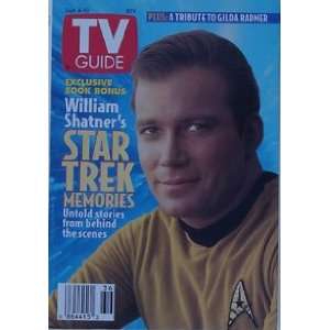 William Shatner Star Trek TV Guide 9/4 10/93