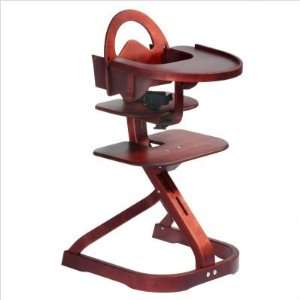  Bundle 40 High Chair in Mahogany with Tray Cover Color 