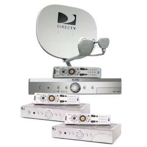  3 Room DIRECTV HD System with a DIRECTV HD Receiver Electronics