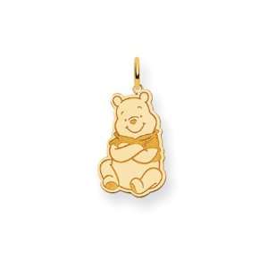  Disneys Pooh Bear Charm in 14 Karat Gold Jewelry