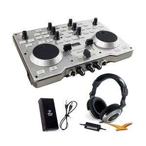   DJ Console MK4 Bonus Genius Headphones & Pyle Headphone Amplifier Kit
